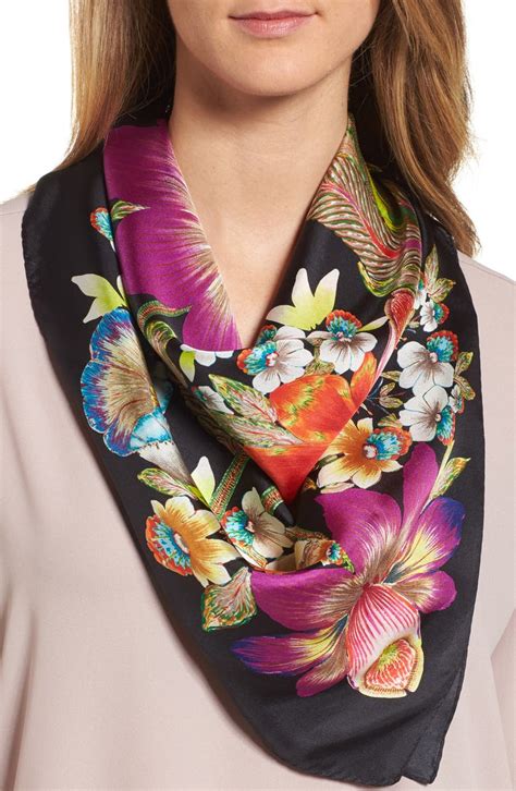 nordstrom women's silk scarves.